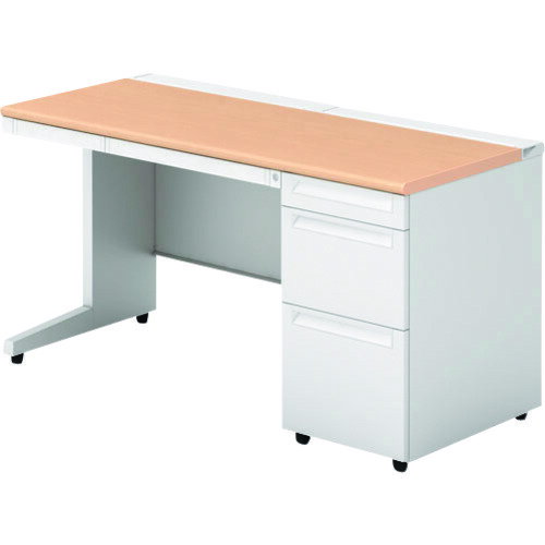 プラス 【別途送料】 【個人宅不可】 PLUS 775639）US 片袖机US-146D-3 WM/W4 US-146D-3 WM/W4 [1105-0..