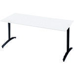 プラス 【別途送料】 【個人宅不可】 PLUS 677531）ロンナ 会議テーブル NN-1507TAR W4/BK NN-1507TAR ..