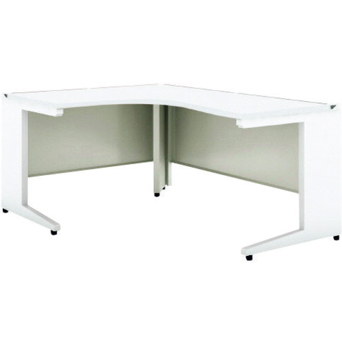 プラス 【別途送料】 【個人宅不可】 PLUS 779947）US L型ワーク机UR-1612W-7L W4 UR-1612W-7L W4/W4 [..