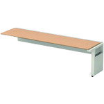 プラス 【別途送料】 【個人宅不可】 PLUS 688192）片面デスク 増連セット ST-K247W-J WM/W4 ST-K247W-..