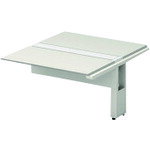 プラス 【別途送料】 【個人宅不可】 PLUS 688164）両面デスク 増連セット ST-127W-J W4/W4 ST-127W-J ..