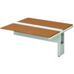 プラス 【別途送料】 【個人宅不可】 PLUS 689689）両面デスク 増連セット ST-N167W-J T2/W4 ST-N167W-J T2/W4 [1105-00016798]