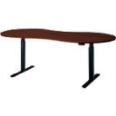 プラス 【別途送料】 【個人宅不可】 PLUS 679750)Work Move テーブル WO-2010M-C LM/BK WO-2010M-C LM/BK ...