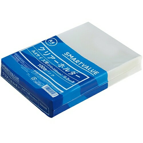 プラス JTX 160891）クリアーホルダーA4乳白100枚 D400J D400J [1105-5001263]