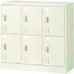 プラス 【別途送料】 【個人宅不可】 JTX 504515）多人数ロッカー SH-G6A 6人用錠付 SH-G6A [1105-7185262]