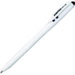 プラス JTX 329100）ボールペンスーパーE黒 100本 H025J-BK100 H025J-BK-100 [1105-5016519]