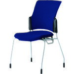 プラス 【別途送料】 【個人宅不可】 PLUS 629509）会議イス チェダーC MC-W60S NBL MC-W60S NBL [1105-3128382]