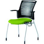 プラス 【別途送料】 【個人宅不可】 PLUS 629521）会議イス チェダーC MB-W61SH LGR MB-W61SH LGR [1105-3128504]