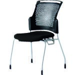 プラス 【別途送料】 【個人宅不可】 PLUS 629524）会議イス チェダーC MC-W61SH SBK MC-W61SH SBK [1105-3128535]