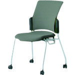 プラス 【別途送料】 【個人宅不可】 PLUS 629542）会議イス チェダーC MC-W62S CGY MC-W62S CGY [1105-3128719]