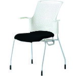 プラス 【別途送料】 【個人宅不可】 PLUS 629644）会議イス チェダーC MB-W51SH SBK MB-W51SH SBK [11..