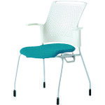 プラス 【別途送料】 【個人宅不可】 PLUS 629650）会議イス チェダーC MB-W51SH SBL MB-W51SH SBL [1105-3129792]