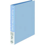 プラス PLUS 87004）2リングファイル FL-101RF A4S 37mm 青 FL-101RF BL [1105-4030018]