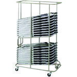 プラス 【別途送料】 【個人宅不可】 JTX 516741）イス用台車 CW31T FO-19/22FC802用 CW-31T [1105-6357891]