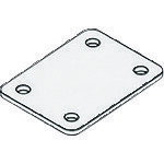 プラス 【別途送料】 【個人宅不可】 PLUS 615902）什器連結金具 TB-001H TB-001H [1105-4141356]