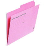 プラス PLUS 87338）カットフォルダー 2山 FL-062IF A4 桃 FL-062IF PK [1105-4303051]