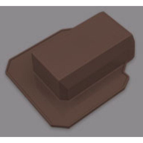 マサル工業 マサル 壁面用配線モール ニュー・エフモール エンド フランジ型 1号 チョコ SFMEF19 [1133-4800686]