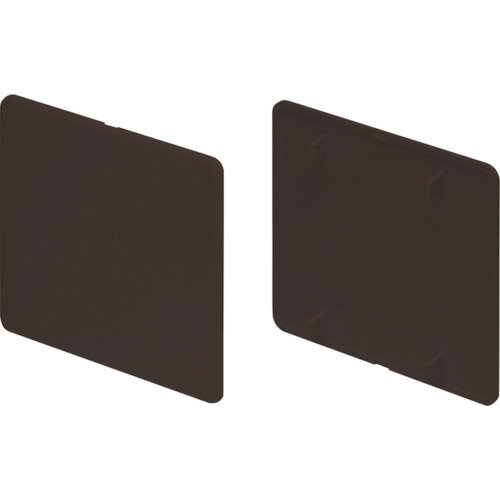 マサル工業 マサル ニュー・エフモール付属品 露出ボックス用カバー 2個用 チョコ SFBC29 [1133-4619752]