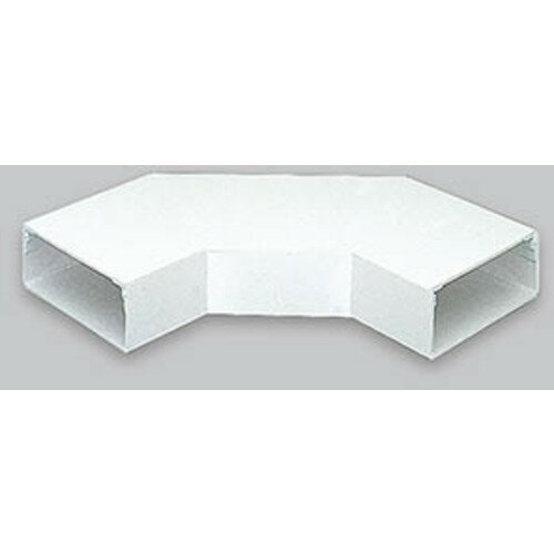 マサル工業 マサル 配線ダクト エルダクト 平面大マガリ 2510 ホワイト LDM2222 [1133-4152044]