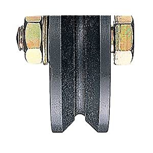 ヨコヅナ 鉄重量戸車 車のみ 90 V JHP-0905 [1167-4103520]