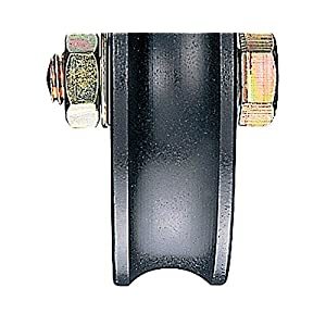 ヨコヅナ 鉄重量戸車 車のみ 90 溝R JHP-0901 [1167-4103780]