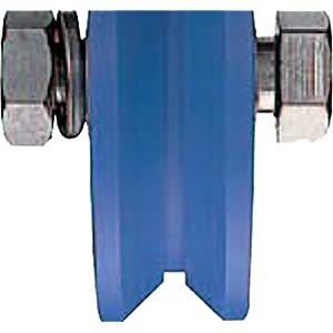 ヨコヅナ MC防音重量戸車 車のみ 150 V JMP-1505 [1167-4107597]