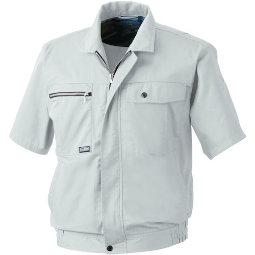 桑和 NBW 191 半袖ブルゾン シルバーグレー M 191-22-M [1173-9336282]