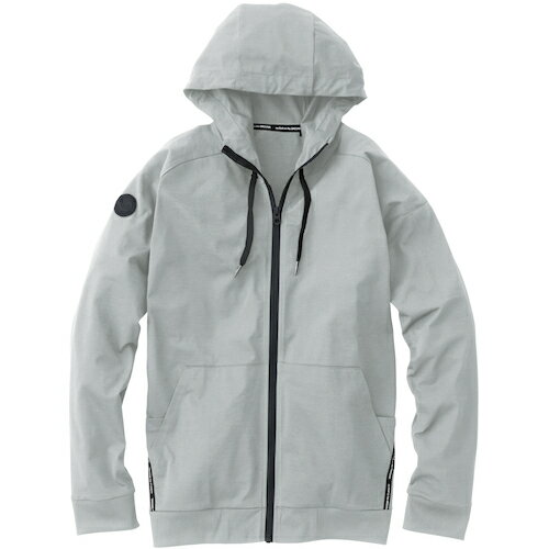 桑和 G.G. 8255-04 長袖パーカー グレー 3L 8255-04-7-3L [1173-9498096]