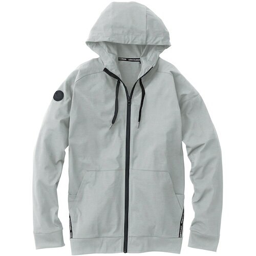 桑和 G.G. 8255-04 長袖パーカー グレー 4L 8255-04-7-4L [1173-9498102]