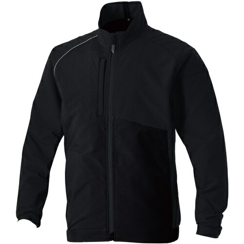 桑和 SOWA 7532-00 長袖ブルゾン ブラック M 7532-00-4-M [1173-9524108](4)