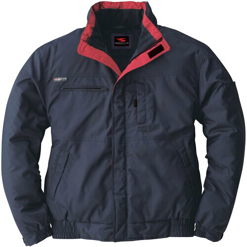 桑和 3403 防寒ブルゾン ネイビー S 3403-1-S [1173-9415864]