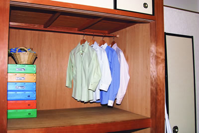 平安伸銅 突ぱり便利ポール 木調 レギュラー L NSM-11 [1214-157100]