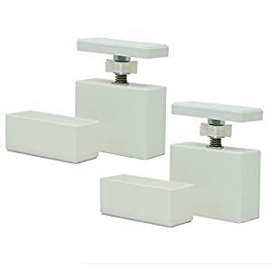 平安伸銅 2個セット 2×4アジャスター オフホワイト DXO-1A [1214-920018]