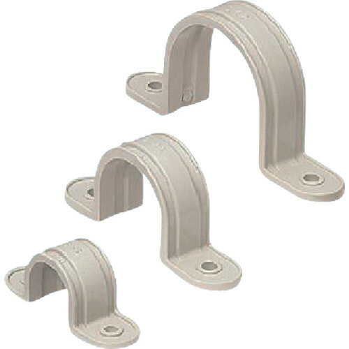 未来工業 【別途送料】 【50個販売】未来 VE両サドル（グレー） S-22 [1302-9739768]