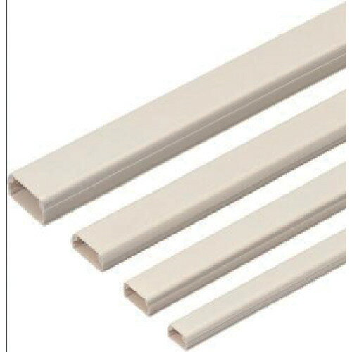 未来工業 【別途送料】 【5本販売】未来 Eモール （VVFケーブル用モール）チョコレート 長さ1000mm 高さ15mm EML-4T [1302-9619107]