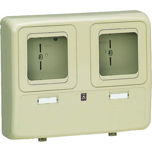 未来工業 【別途送料】 未来 電力量計ボックス（ベージュ） WP-2WJ-Z [1302-9783907]