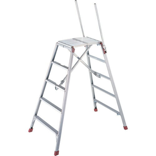 長谷川工業 【別途送料】 【個人宅不可】 ハセガワ 可搬式作業台 DSK型 1.38～1.78m DSK-18S [I270304]