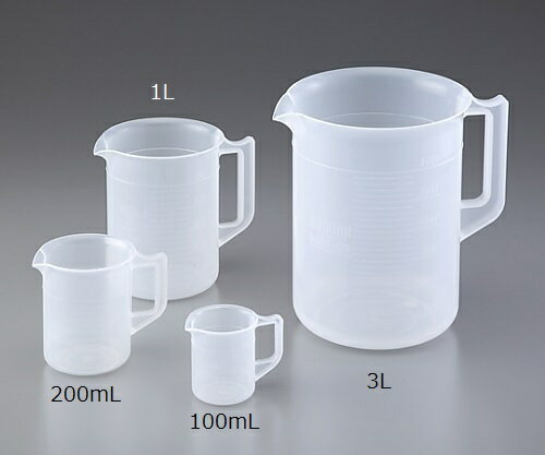 アズワン AS ONE PP計量カップ　3L 30-0708-55 [1445-0083630]