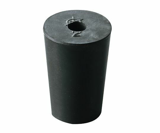 アズワン AS ONE 穴あきゴム栓（バイトンR栓）　3号　Φ5mm 4-389-13 [1445-0083890]