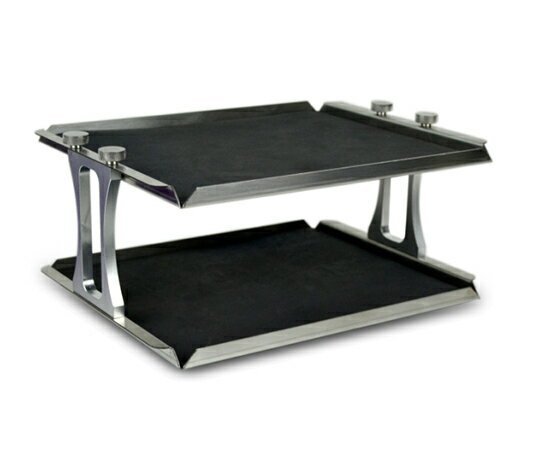 アズワン AS ONE シェイキングインキュベーター用 2段プラットホルダー（シャーレ用） 4-525-15 [1445-0058544]