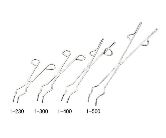 アズワン AS ONE トングス（ルツボはさみ）　1-500 1-2405-14 [1445-0061151]