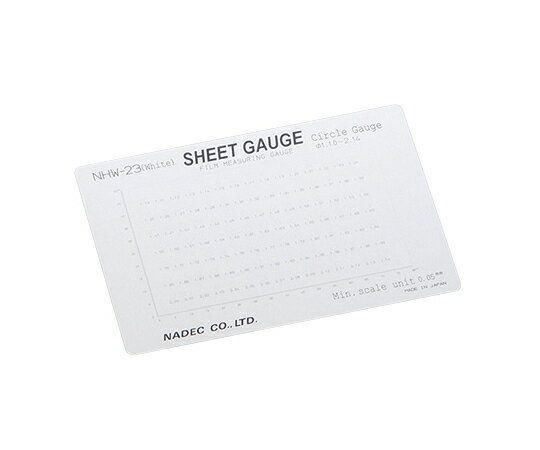 アズワン AS ONE 顕微鏡用スケール(シートゲージ)　サークルゲージ 2-5607-08 [1445-0081700]