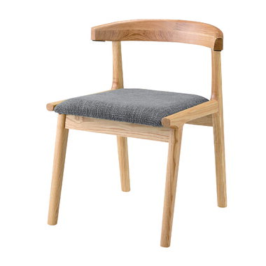 東谷 ダイニングチェア ヘンリー ダイニングチェア ブラウン W52×D51×H65×SH43 完成品 HOC-541BR [1456-5170456]