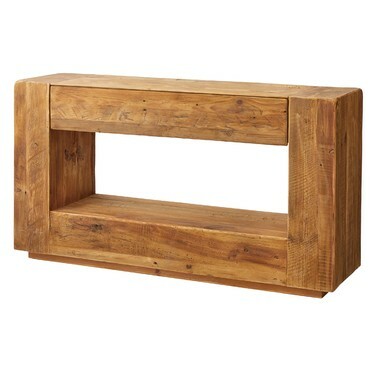 東谷 ストレージ コンソール ブラウン W140×D40×H76 完成品 WE-883 [1456-5219087](3)