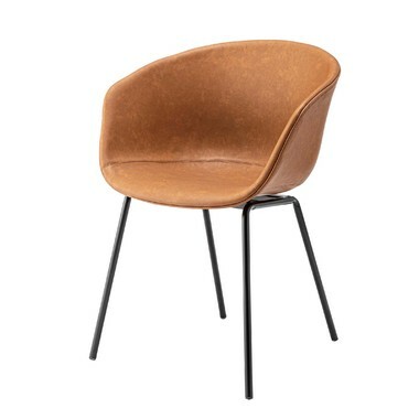 東谷 ダイニングチェア アームチェア ブラウン W60×D52.5×H80×SH47 組立 PC-989BR [1456-5220281]