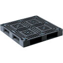 三甲 【別途送料】 【個人宅不可】 リサイクルプラスチックパレット D4-1111-2(PE) 812175 81217500BKRCE [1467-00005...