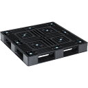 三甲 【別途送料】 【個人宅不可】 リサイクルプラスチックパレット D4-1111-2N(PE) 812267 81226700BKRCE [1467-0000...