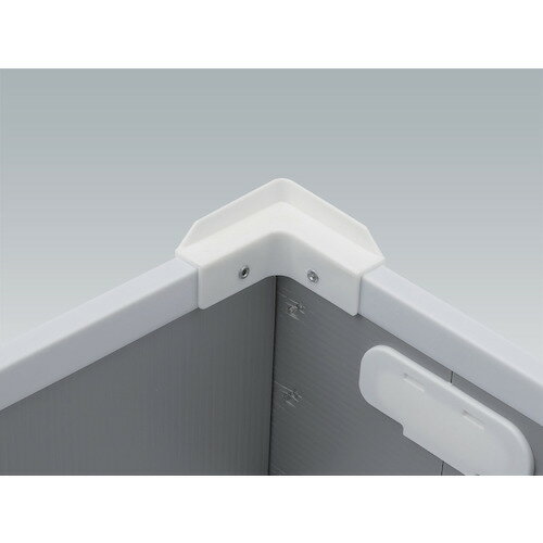 三甲 【別途送料】 【個人宅不可】 段プラコーナーパーツWW-Rホワイト 800467 80046700WH101 [1467-000..