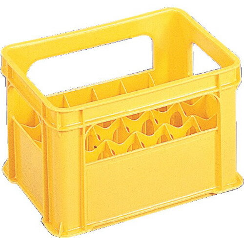三甲 【別途送料】 【個人宅不可】 ボトルクレート#200イエロー 202300 20230000YE201 [1467-00004163]