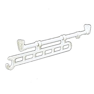 アイリスオーヤマ IRIS 押し入れスライドハンガー ホワイト RH-65 [155-067091]